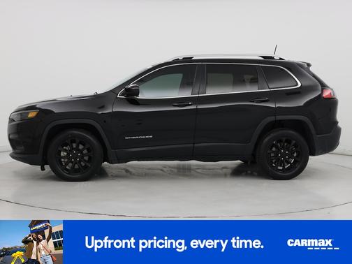 Black 2019 Jeep Cherokee Latitude Plus