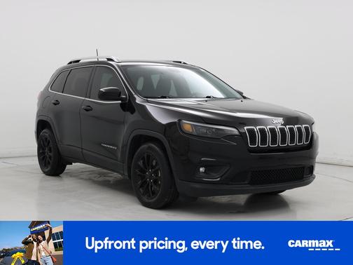 Black 2019 Jeep Cherokee Latitude Plus