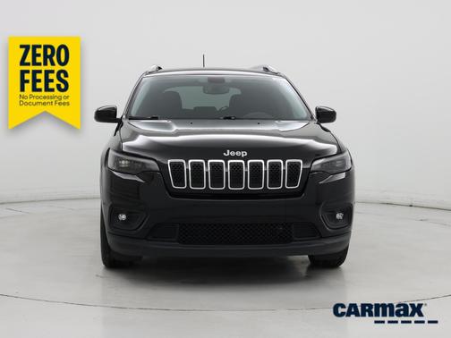 Black 2019 Jeep Cherokee Latitude Plus