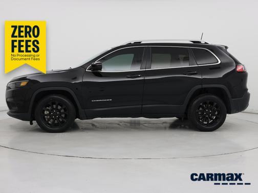 Black 2019 Jeep Cherokee Latitude Plus