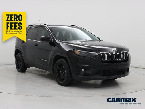 Black 2019 Jeep Cherokee Latitude Plus
