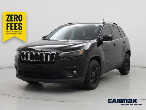 Black 2019 Jeep Cherokee Latitude Plus