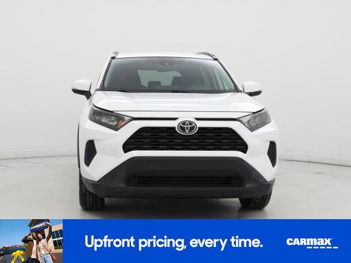 White 2019 Toyota RAV4 LE