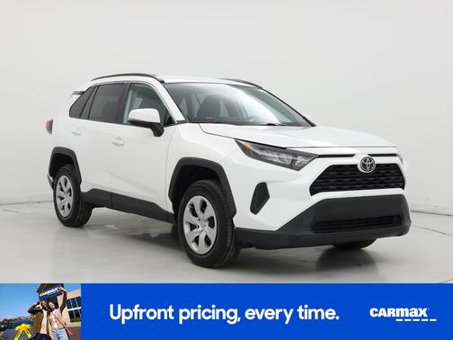 White 2019 Toyota RAV4 LE