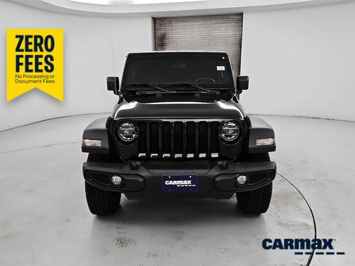 Black 2021 Jeep Wrangler Unlimited Willys