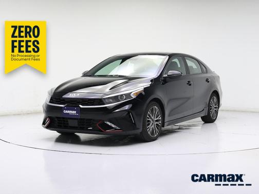 Black 2023 Kia Forte GT-Line