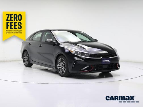 Black 2023 Kia Forte GT-Line