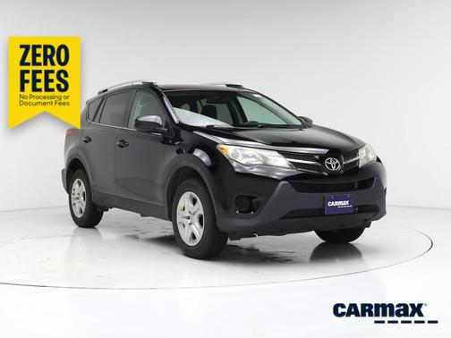 Black 2015 Toyota RAV4 LE