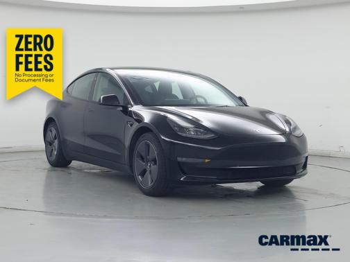 Black 2021 Tesla Model 3 Standard Range Plus