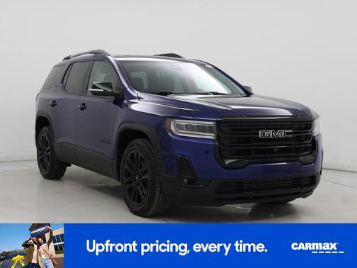 Blue 2023 GMC Acadia SLT