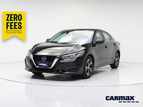 Black 2021 Nissan Sentra SV