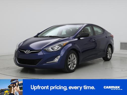 Blue 2016 Hyundai ELANTRA SE
