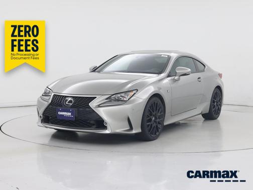 Silver 2017 Lexus RC 350 F-Sport