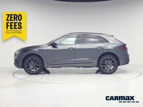 Gray 2021 Audi Q8 Prestige