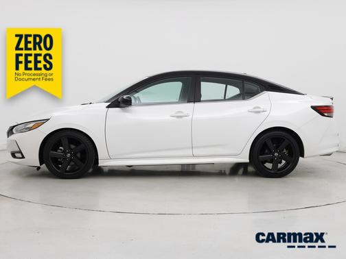 White 2023 Nissan Sentra SR