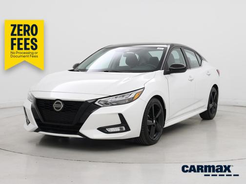 White 2023 Nissan Sentra SR
