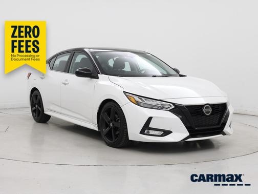 White 2023 Nissan Sentra SR