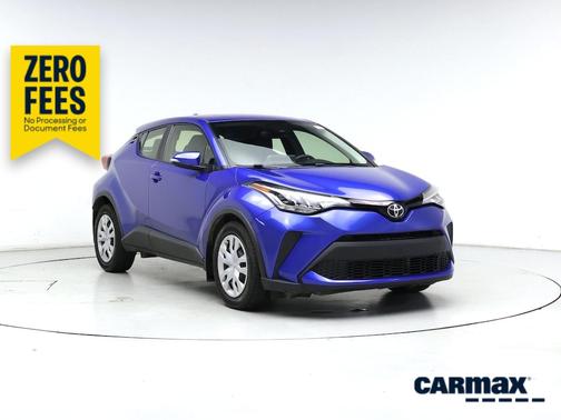 Blue 2020 Toyota C-HR XLE
