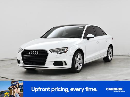 White 2018 Audi A3 Premium