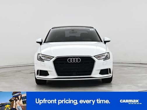 White 2018 Audi A3 Premium