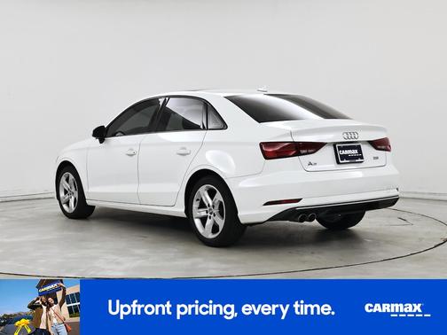 White 2018 Audi A3 Premium