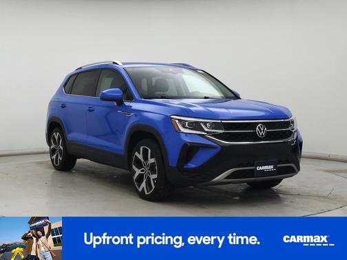 Blue 2022 Volkswagen Taos SEL
