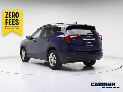 Blue 2023 GMC Terrain SLE
