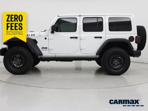 White 2022 Jeep Wrangler Unlimited High Tide