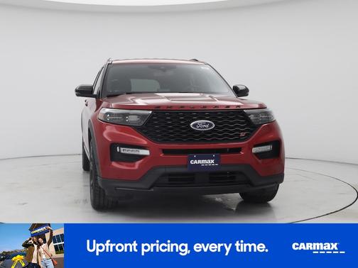 Red 2020 Ford Explorer ST
