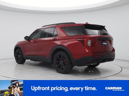 Red 2020 Ford Explorer ST