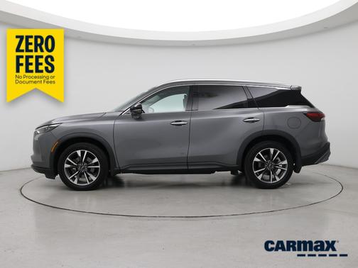 Gray 2022 INFINITI QX60 Luxe