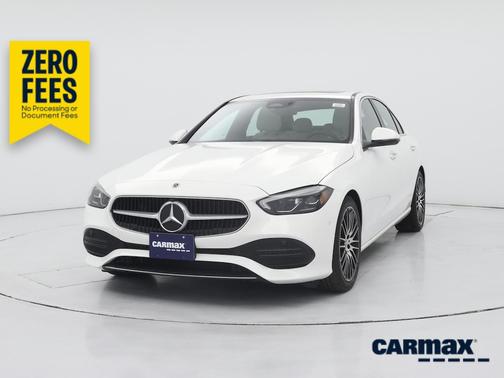 White 2022 Mercedes-Benz C-Class