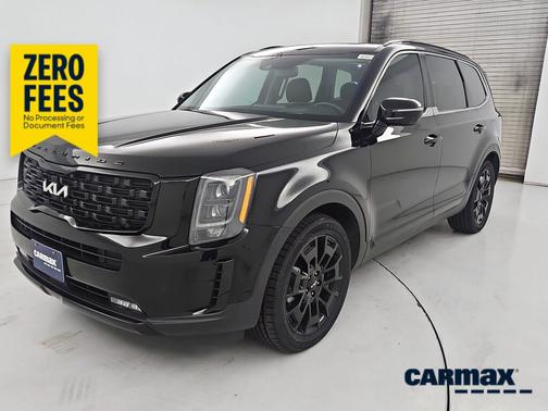 Black 2022 Kia Telluride SX