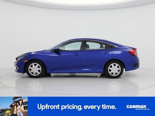Blue 2021 Honda Civic LX