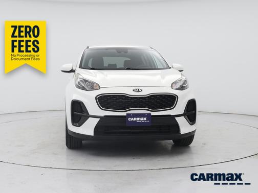 White 2020 Kia Sportage LX