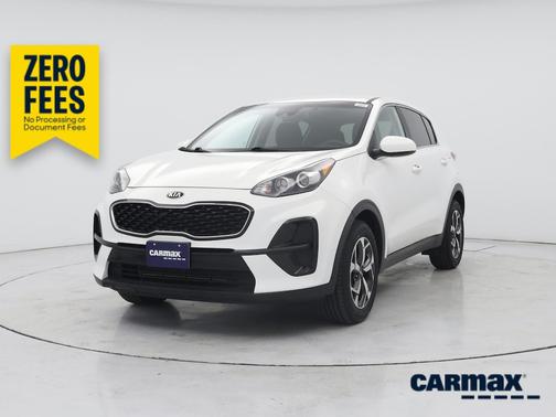 White 2020 Kia Sportage LX