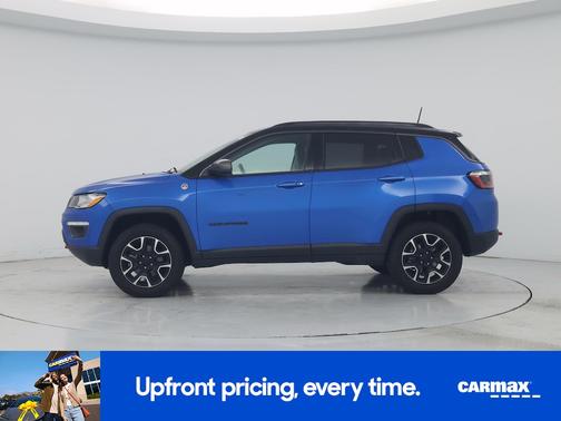 Blue 2020 Jeep Compass Trailhawk