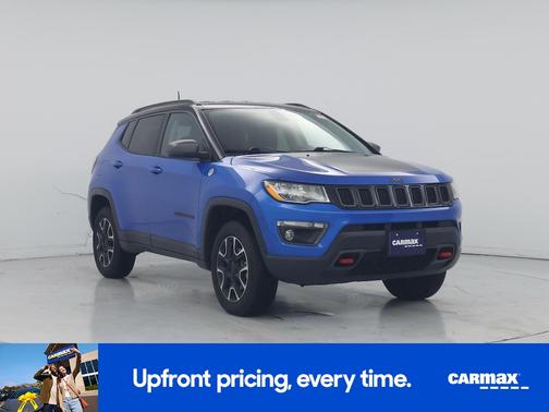 Blue 2020 Jeep Compass Trailhawk