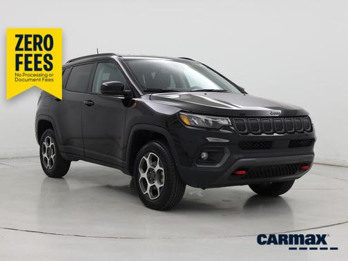 Black 2022 Jeep Compass Trailhawk
