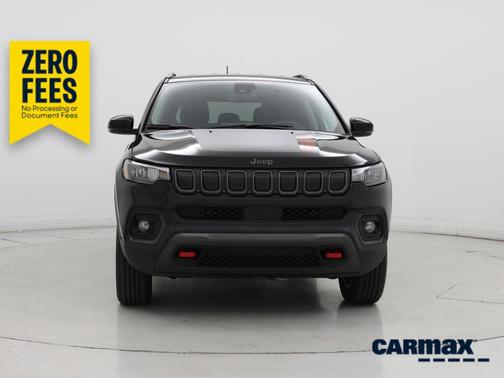 Black 2022 Jeep Compass Trailhawk