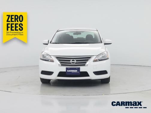 White 2015 Nissan Sentra SV