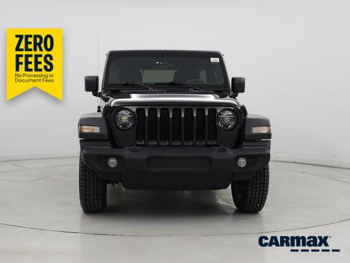 Black 2021 Jeep Wrangler Unlimited Sport S