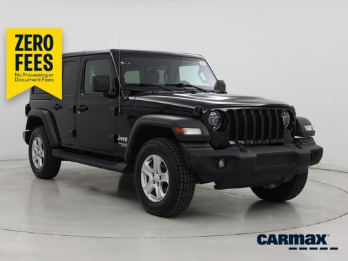 Black 2021 Jeep Wrangler Unlimited Sport S