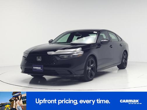 Black 2024 Honda Accord Hybrid Sport-L