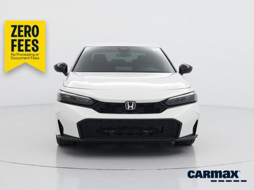 White 2025 Honda Civic Sport