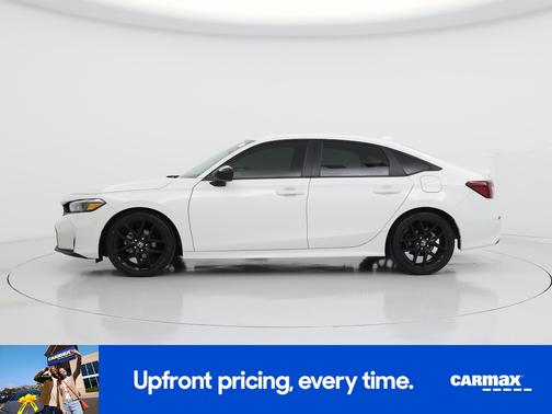 White 2025 Honda Civic Sport