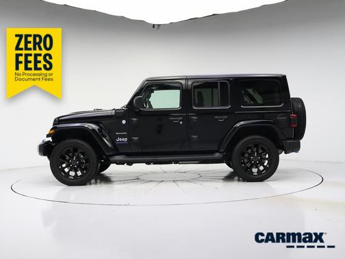 Black 2024 Jeep Wrangler 4xe Sahara