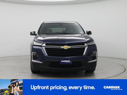 Blue 2022 Chevrolet Traverse LS