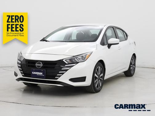 White 2023 Nissan Versa SV
