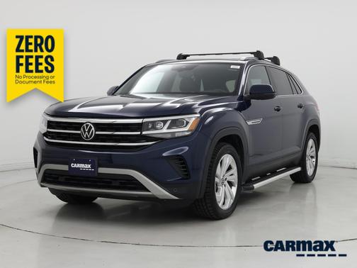 Blue 2021 Volkswagen Atlas Cross Sport SEL